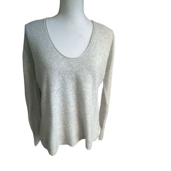 Madewell  Women’s Kimball Sweater Pullover Gray Fog Size M - Picture 5 of 12